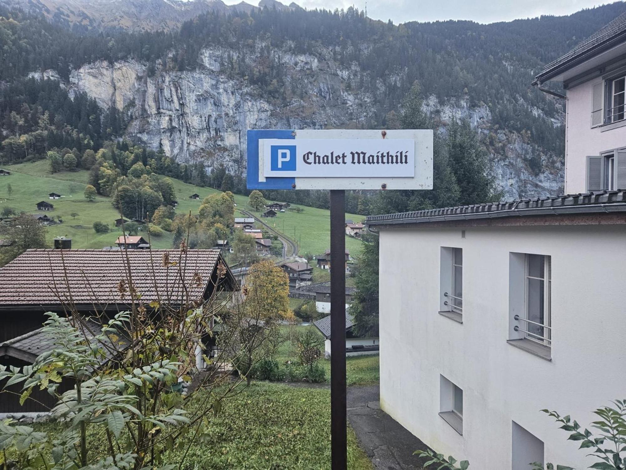 Chalet Maithili Lauterbrunnen -152-Year-Old Majestic Chalet Bagian luar foto