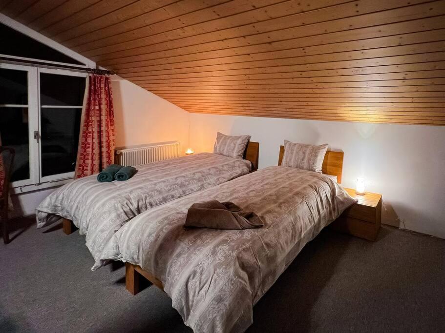 Chalet Maithili Lauterbrunnen -152-Year-Old Majestic Chalet Bagian luar foto