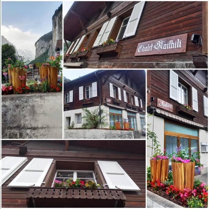Chalet Maithili Lauterbrunnen -152-Year-Old Majestic Chalet Bagian luar foto